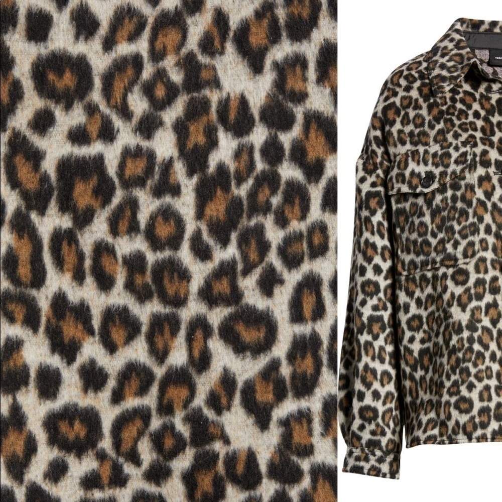 Vero Moda Vmleony Animal Leopard Print Long Sleeve Jacket Size XS - Picture 13 of 13